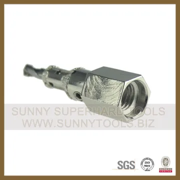 Small diamond finger bit