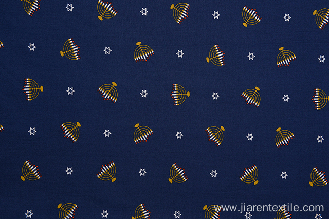 Wholesale Candle Pattern Printed Fabrics