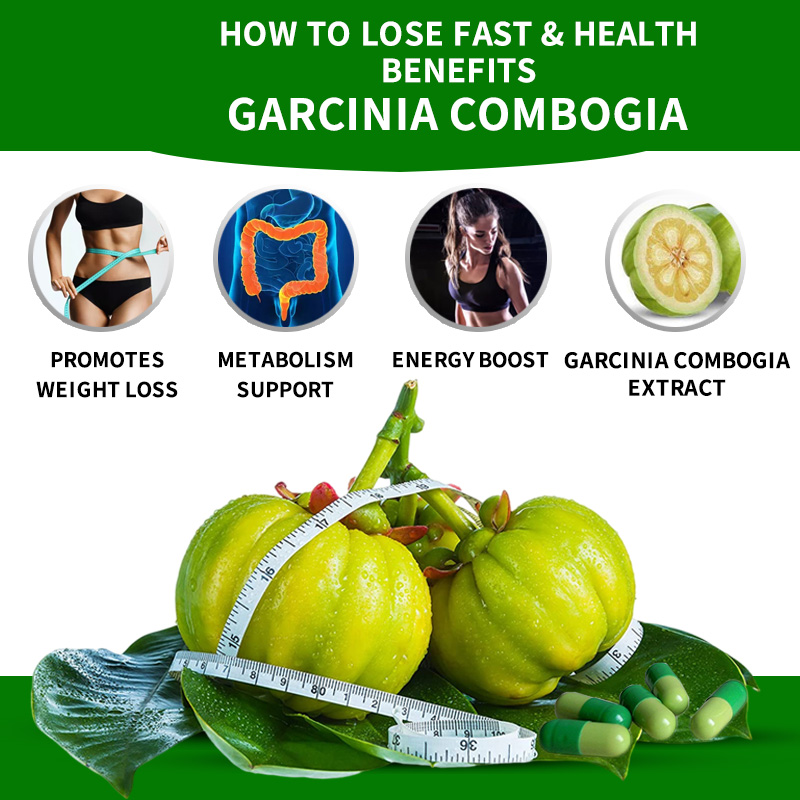 OEM/ODM Bulk Vegan Pure Organic Women's Garcinia Cambogia Slimming Capsules Essentials Capsules Weight Loss