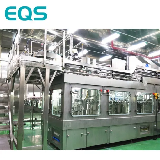 High Speed 24000BPH Aseptic Bottle Filling and Sealing Machine for Milk