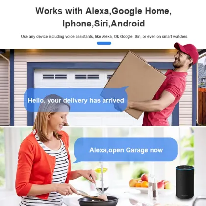 Tuya Smart Indoor Night Vision Wireless Garage Camera