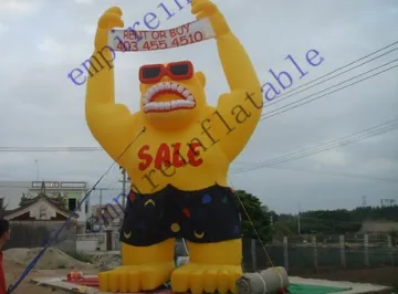Inflatable Gorrilla