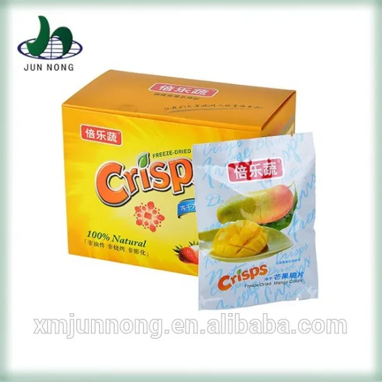 Mango taste delicious freeze dried fruit chips
