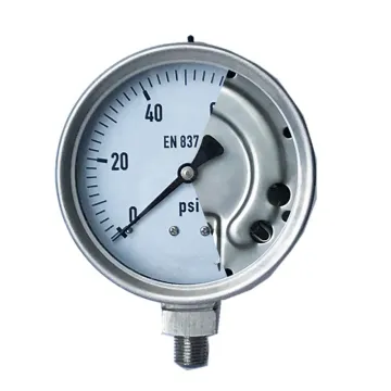4.5\" (115MM) Solid Front Process Electronic Pressure Gauge Manometer: Precision Measurement Tool