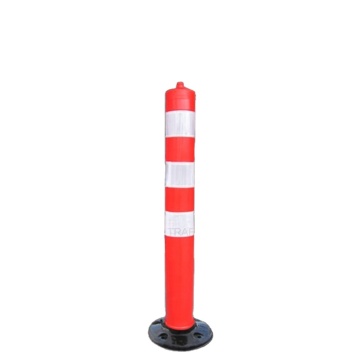 Flexible Elastic Plastic Traffic Bollard Road Divider - Warning Post