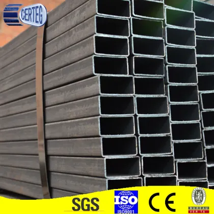 TIANJIN RUIJIE BLACK CARBON STEEL WELDED SQUARE STEEL PIPE/IRON TUBE