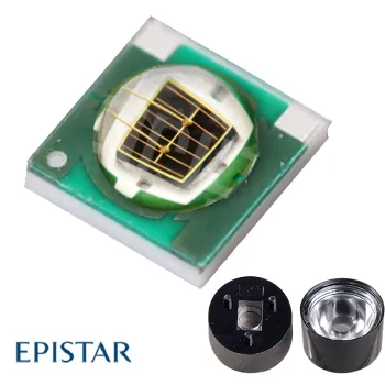3W High Power SMD LED Diode 880nm IR LED 120 Deg Lens 3V Input Voltage for Sale