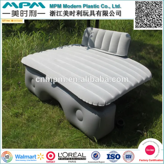 Convenient travel outdoor inflatable car air bed