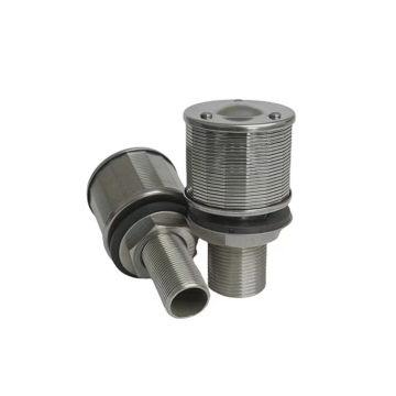 Custom Made High Precision Stainless Steel 304/316 Drain Wedge Filter Nozzle for Exchanger