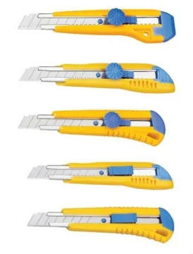 18mm utility knife, cutter knife,single blade,plastic handle