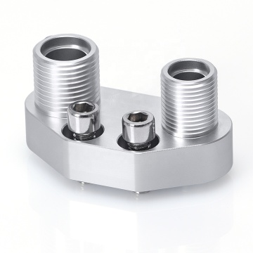 AC Compressor Adapter Fitting A/C Quick Connector Fittings 6061 T6 Aluminum Polished Finish SD7B10 7176 Replacement