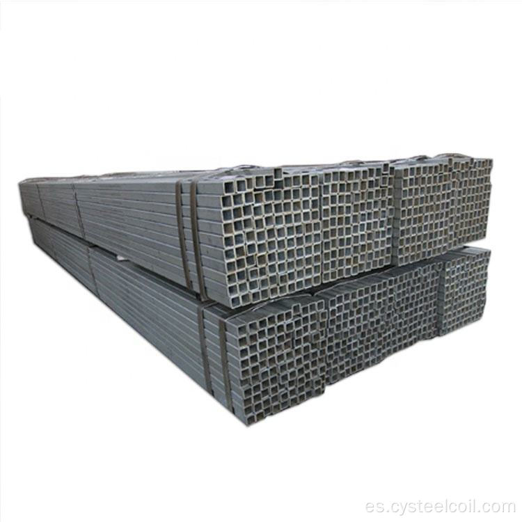 Q235 tubos de acero rectangular galvanizado