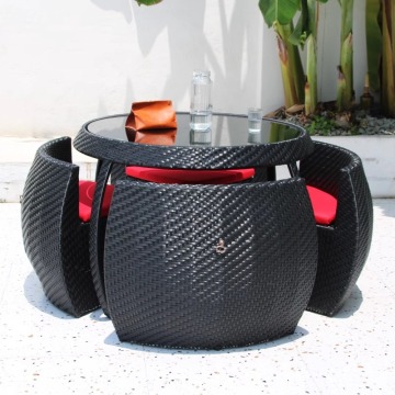 PE Rattan Chair And Table