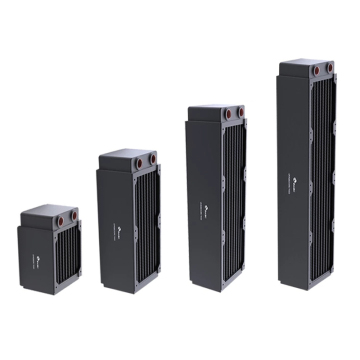 Bykski Radiador de PC de cobre de alto rendimiento 3 capas de 30 mm de espesor Disipación de calor de enfriamiento de agua