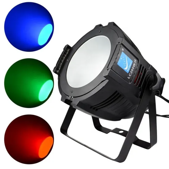 New arrival 200w COB RGB 3 IN 1 for wash Par light DJ studio theater professional stage light BigDipper light