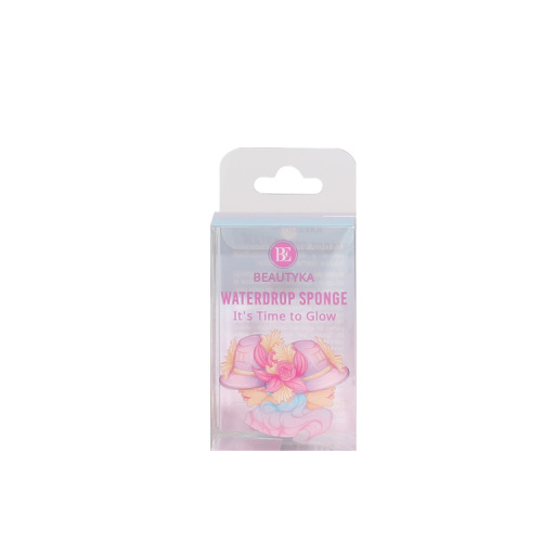 Folding cheap clear printed cosmetic plastic boxes