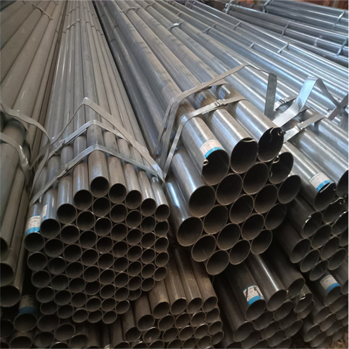SS400 S235JR أنابيب فولاذية مستديرة