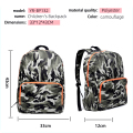 Camuflage 600D Bolso liviano para niños