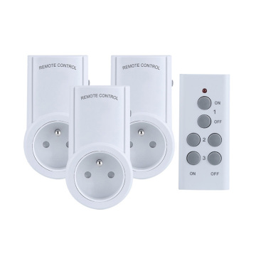 French Smart Plug Socket with Remote Control