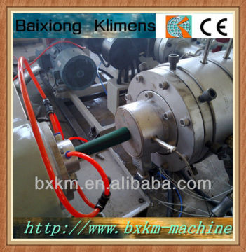 PE plastic pipe making machine