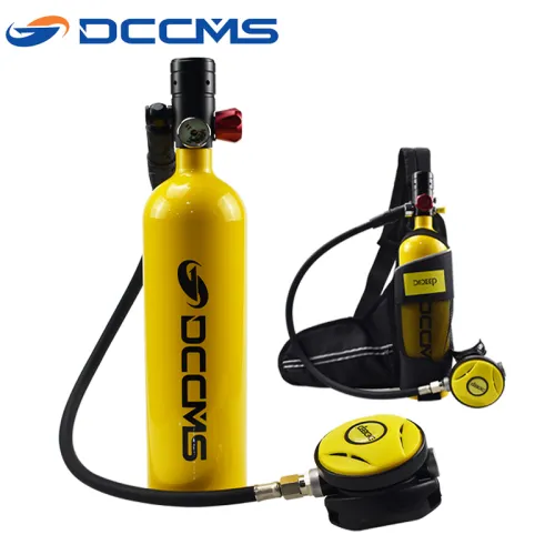 1l Scuba Diving Cylinder Mini Oxygen Tank X4000 Pro Dive Respirator Air