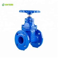 PN10 PN16 flanged ductile casting iron gate valve hydraulic valve with standard BS DIN