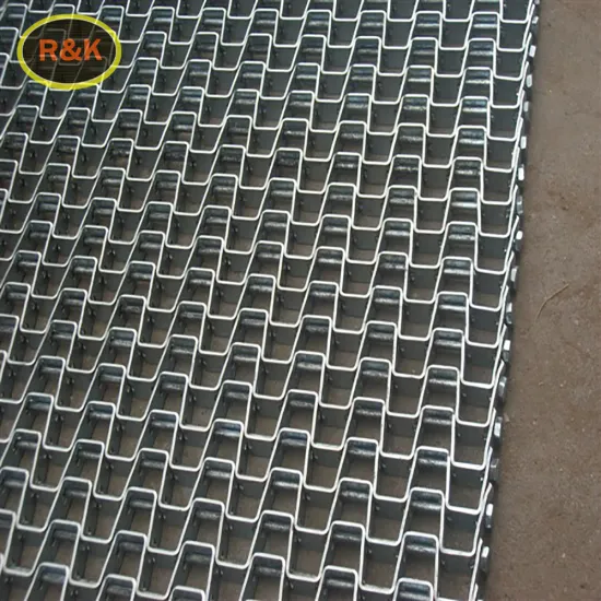 Stainless steel horseshoe conveyor belt