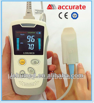 compatible with different type probe handheld pulse oximeter