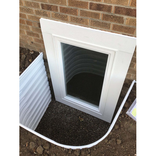 Basement Window Finished aluminum fixed sliding basement windows Manufactory