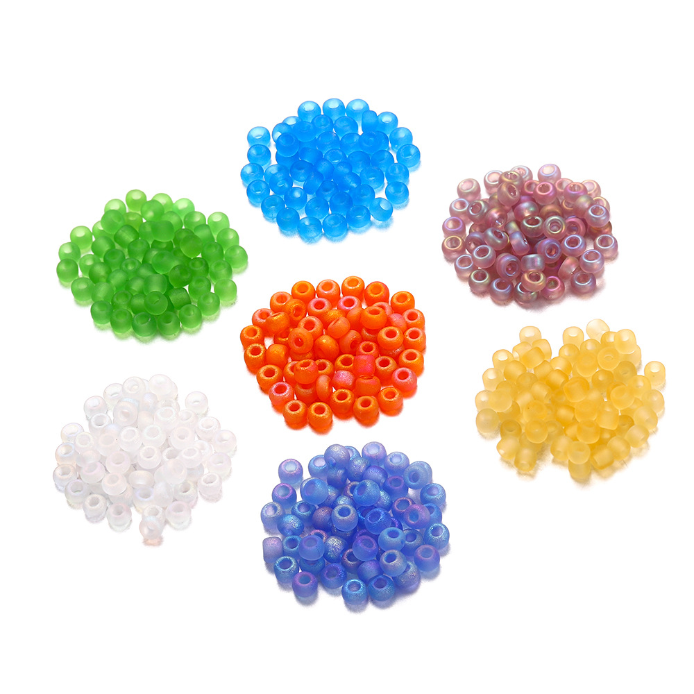 Perlas de vidrio de bricolaje perlas de semillas de 2 mm