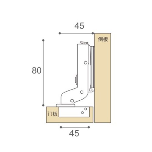 Скрытый кухонный шкаф