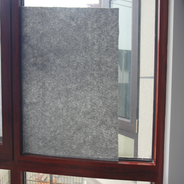 Sticky Window Protection Film During Construction