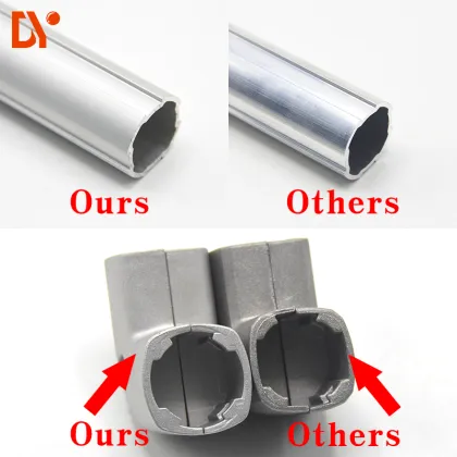 Aluminum Lean Pipe and Tube for Industrial Use: Karakuri System OD 28mm Cylindrical Profile
