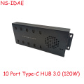 10 PORT USB 3.0 Hublader