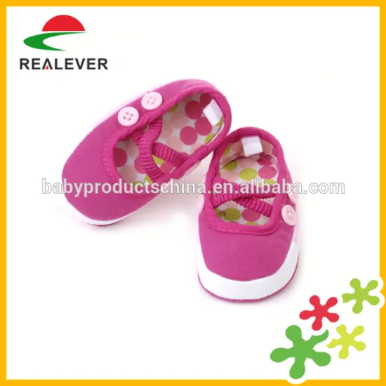 Cheap baby girl canvas shoes cute baby orthopedic shoes