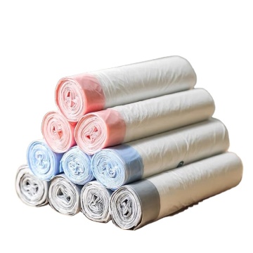 Groothandel van 13 gallon HDPE Keuken Plastic Drawtring Trash Tags on Roll