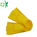 Silicone Diving Swimming Pool Fins Lightweight