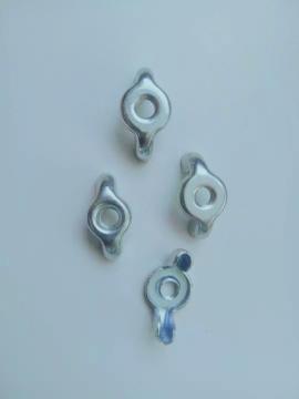 Machine Fine grinding Galvanized Wing nut
