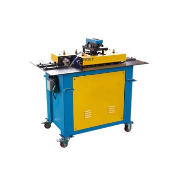 SA-12HB Stainless Steel Sheet Metal LockFormer for Air Condition Pipe Manufacturing