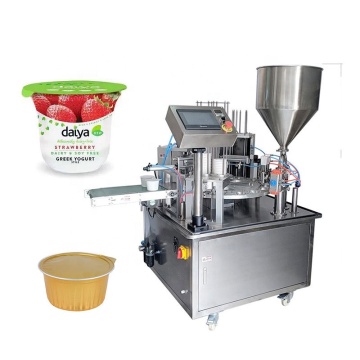 Jelly Cup Filling and Sealing Machine with Good Performance