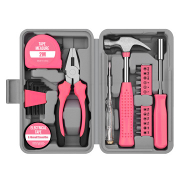 Multifunctional Household Hardware Tool Set: Pliers, Tape Measure, Hammer, and More