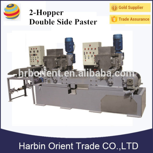 2-Hopper Double Side Pasting Machine