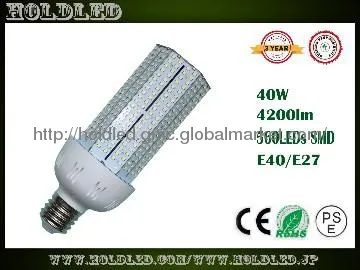 AC100-300V 40W LED corn bulb 4200lm