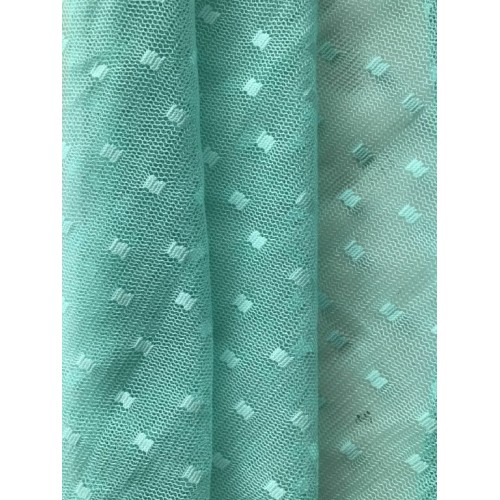 Dot Mesh Knit Fabric