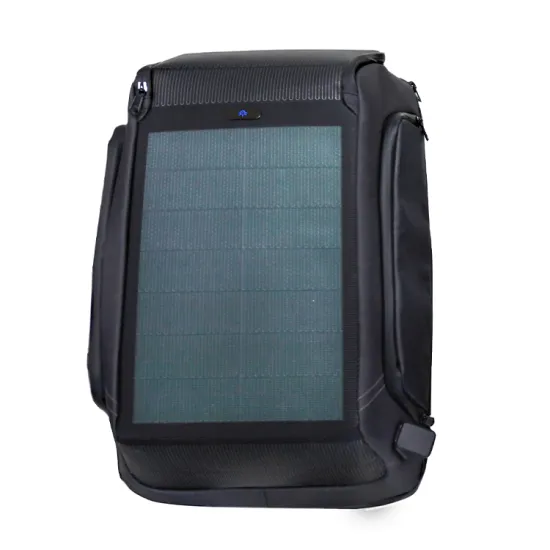 Hot Selling Waterproof Solar Charging Backpack with USB Power Bank and Outdoor Phone Panel