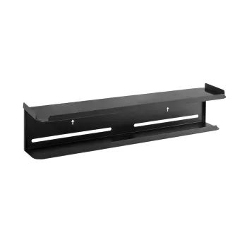 Wall-Mounted Storage Rack for Media Player and TV Set-top Shelf