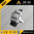 Komatsu excavator spare parts komatsu PC200-7 alternator 600-861-3410