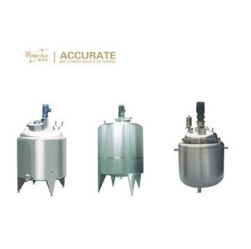 Temperature Controlled Beverage Mixing Tank: Heating, Cooling & Dual Jacket Technology