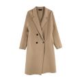 Suit Collar Slightly Slim Woolen Coat