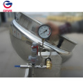 Potenciômetro de cozimento automático de arroz elétrico 200L com misturador